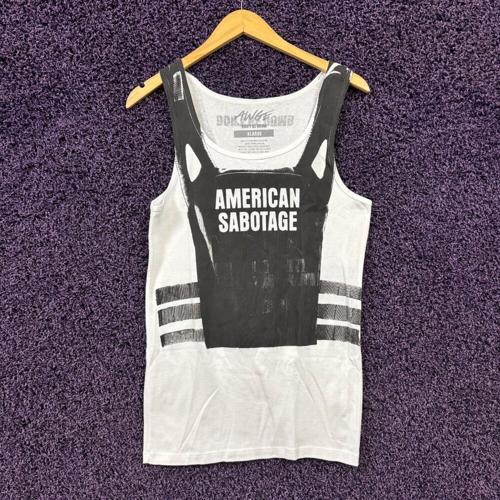 ASAP Rocky x AWGE American Sabotage BV Dont Be Dumb Tank XL